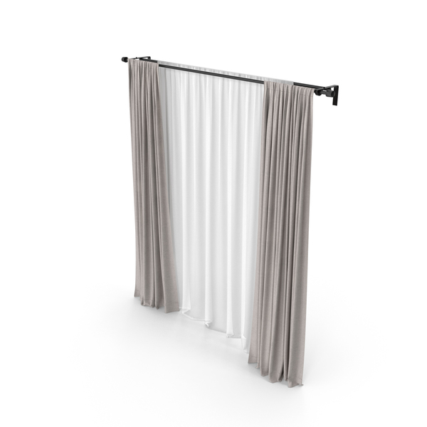 Curtain: Curtains With Tulle PNG & PSD Images Curtain: Curtains With Tulle PNG & PSD Images