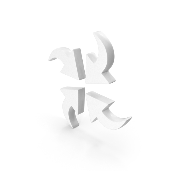 Logo: Curved Arrows White PNG & PSD Images Logo: Curved Arrows White PNG & PSD Images