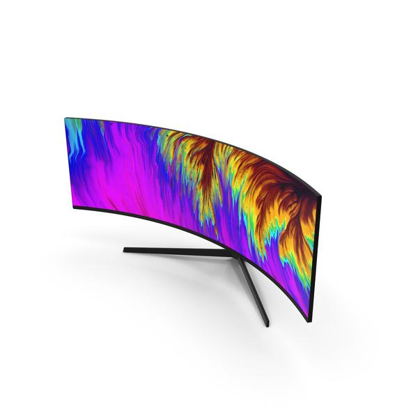 Curved Ultrawide Gaming Monitor PNG & PSD Images