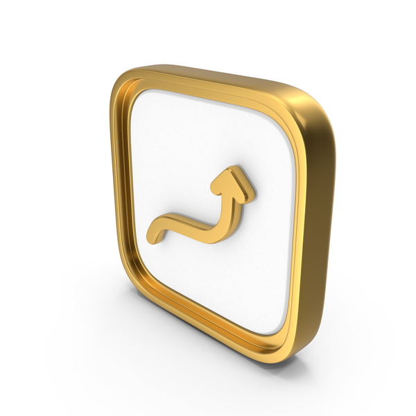 Directional: Curved Up Arrow Square Coin PNG & PSD Images Directional: Curved Up Arrow Square Coin PNG & PSD Images