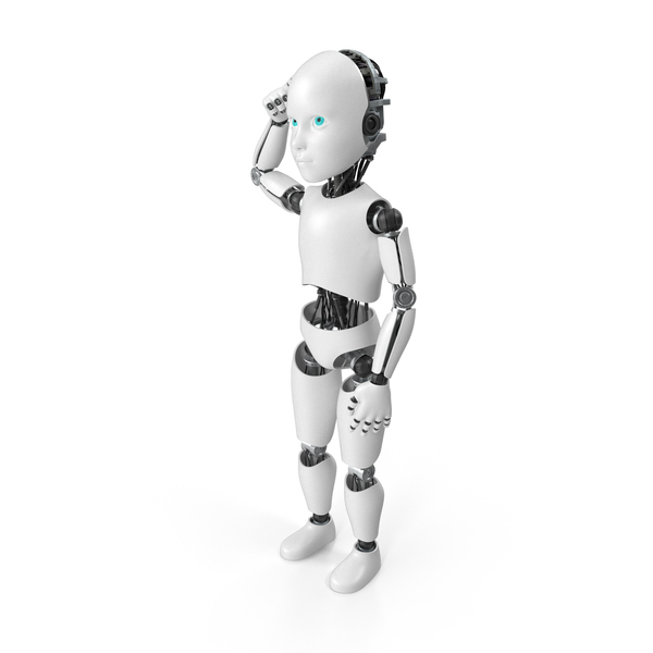 Cyborg Baby In Thinking Pose PNG & PSD Images Cyborg Baby In Thinking Pose PNG & PSD Images