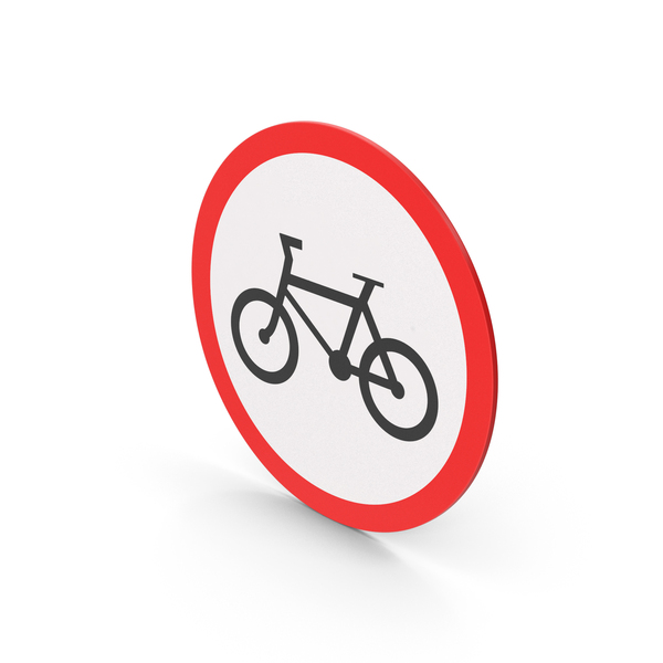 Traffic Signs: Cycling Sign PNG & PSD Images