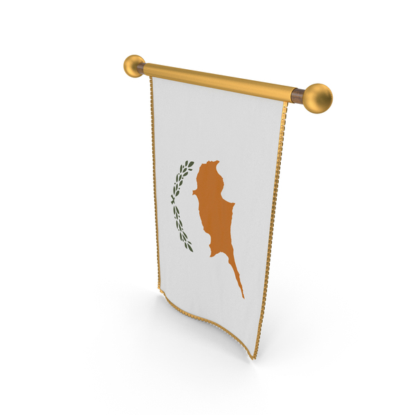 Cyprus Country Hanging Flag Design PNG & PSD Images Cyprus Country Hanging Flag Design PNG & PSD Images