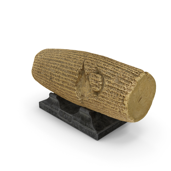 Statue: Cyrus Cylinder PNG & PSD Images Statue: Cyrus Cylinder PNG & PSD Images