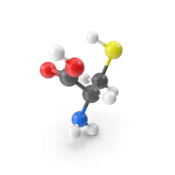 Cysteine Molecule PNG & PSD Images Cysteine Molecule PNG & PSD Images