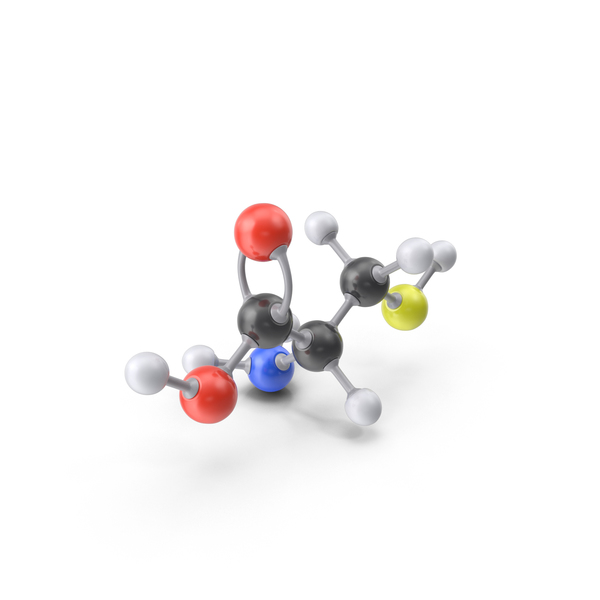 Cysteine Molecule PNG & PSD Images Cysteine Molecule PNG & PSD Images