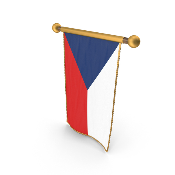 Czech Republic Country Hanging Flag Design PNG & PSD Images Czech Republic Country Hanging Flag Design PNG & PSD Images