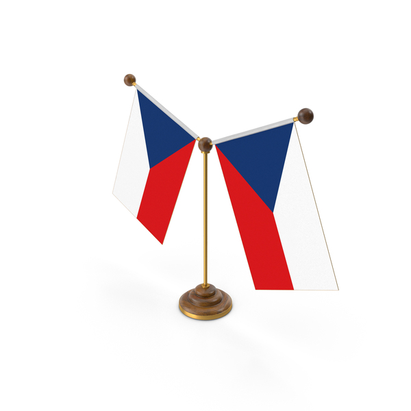 Czech Republic Country Y Shaped Double Table Flag Stand PNG & PSD Images Czech Republic Country Y Shaped Double Table Flag Stand PNG & PSD Images