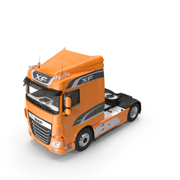 Flatbed Trailer: DAF XF Space PNG & PSD Images Flatbed Trailer: DAF XF Space PNG & PSD Images