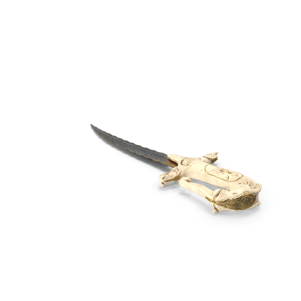 Dagger with Elephant Head PNG & PSD Images