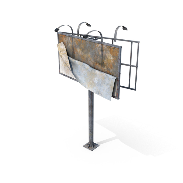 Highway Signage: Damaged Billboard PNG & PSD Images Highway Signage: Damaged Billboard PNG & PSD Images