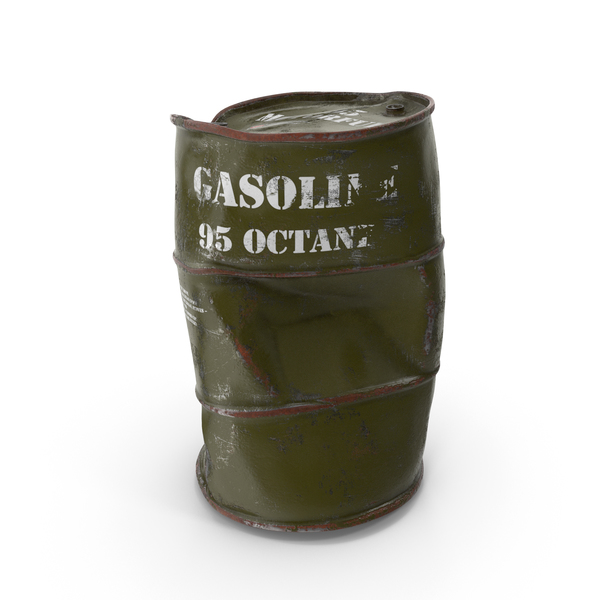 Oil Drum: Damaged Gasoline 95 Octane Metal Barrel PNG & PSD Images Oil Drum: Damaged Gasoline 95 Octane Metal Barrel PNG & PSD Images