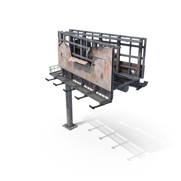 Damaged Regular Billboard PNG & PSD Images Damaged Regular Billboard PNG & PSD Images