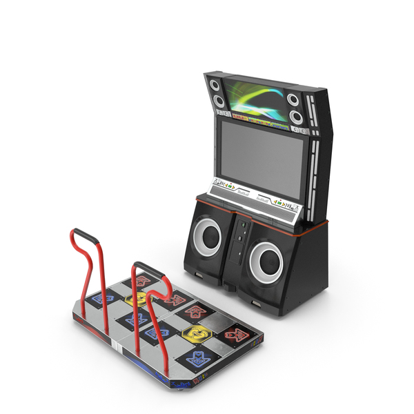 Games: Dance Arcade Machine PNG & PSD Images Games: Dance Arcade Machine PNG & PSD Images