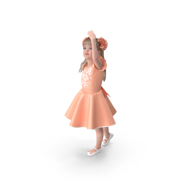 Dancing Child Girl PNG & PSD Images