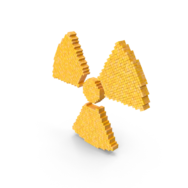 Radioactive Logo: Danger Sign Radiation Voxel PNG & PSD Images Radioactive Logo: Danger Sign Radiation Voxel PNG & PSD Images