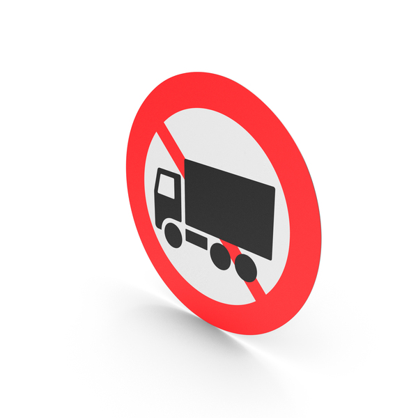 Danish No Lorries Sign PNG & PSD Images Danish No Lorries Sign PNG & PSD Images