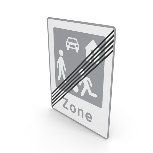 Danish Sign End Of Living Street PNG & PSD Images Danish Sign End Of Living Street PNG & PSD Images