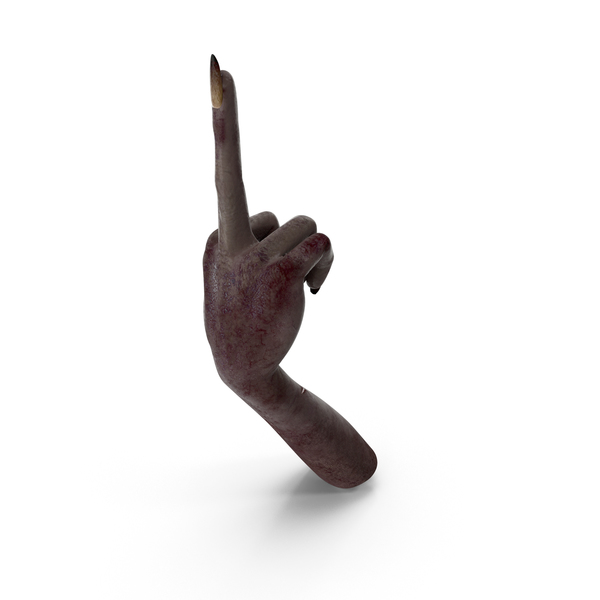 Dark Creature Hand Giving The Finger PNG & PSD Images