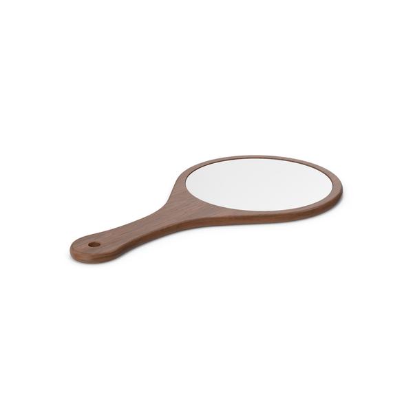Head: Dark Wood Hand Mirror PNG & PSD Images Head: Dark Wood Hand Mirror PNG & PSD Images