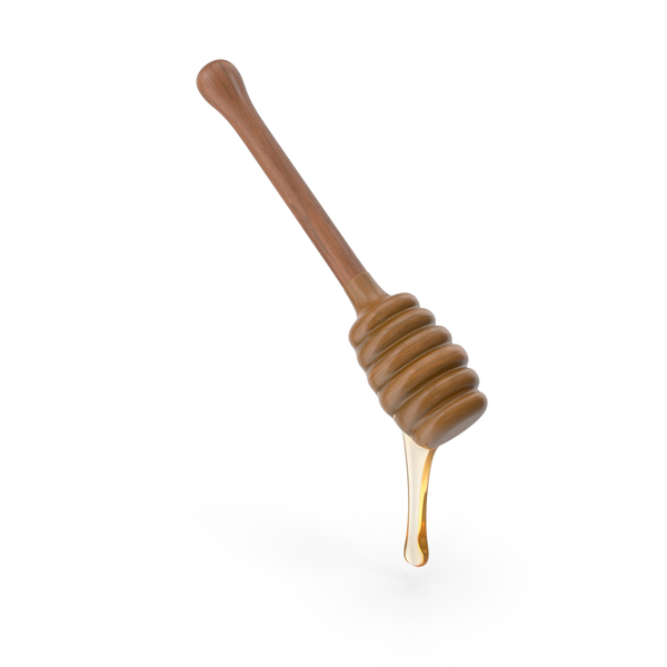 Dark Wood Honey Dipper PNG & PSD Images Dark Wood Honey Dipper PNG & PSD Images