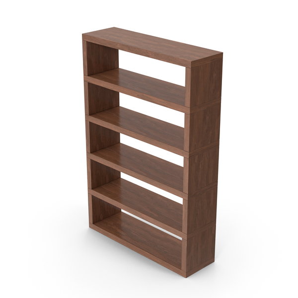 Bookcase: Dark Wood Shelf PNG & PSD Images Bookcase: Dark Wood Shelf PNG & PSD Images
