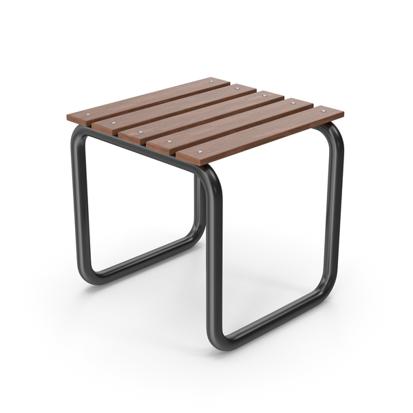 Dark Wood Stool PNG & PSD Images