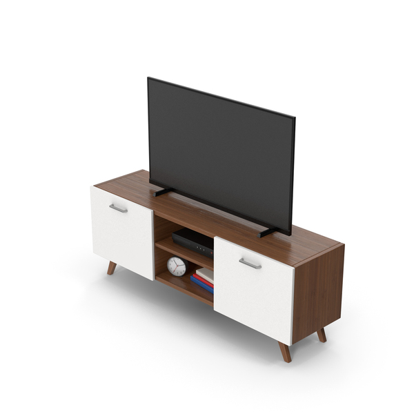 Dark Wood TV Stand PNG & PSD Images Dark Wood TV Stand PNG & PSD Images