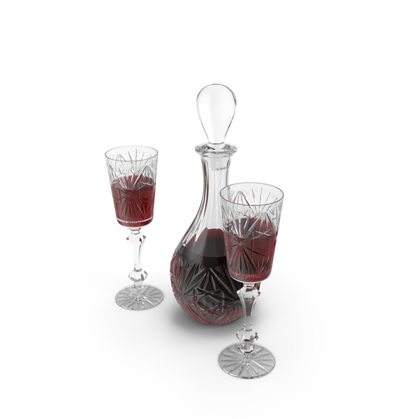Decanter Set PNG & PSD Images Decanter Set PNG & PSD Images