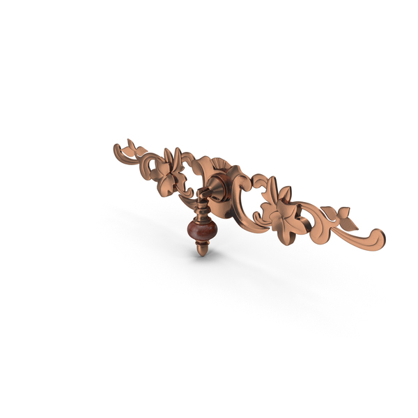 Doorknob: Decorated Knob Metalic PNG & PSD Images Doorknob: Decorated Knob Metalic PNG & PSD Images