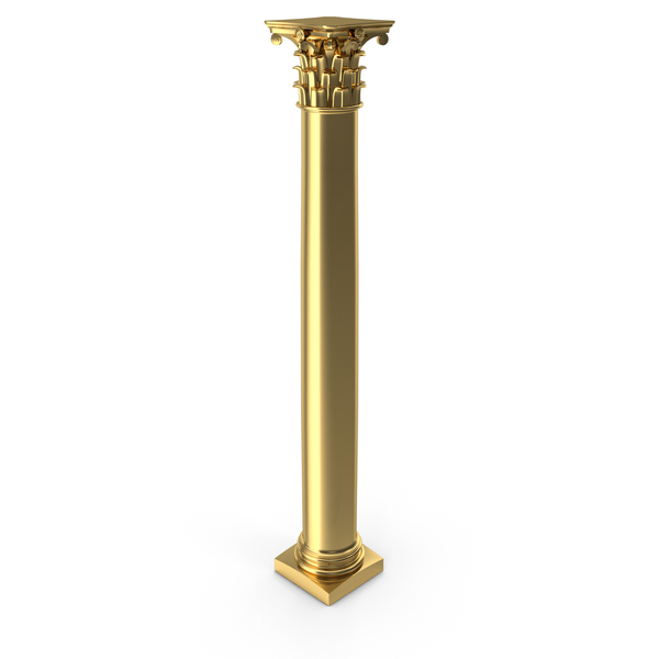 Pillar: Decorative Column Golden PNG & PSD Images Pillar: Decorative Column Golden PNG & PSD Images