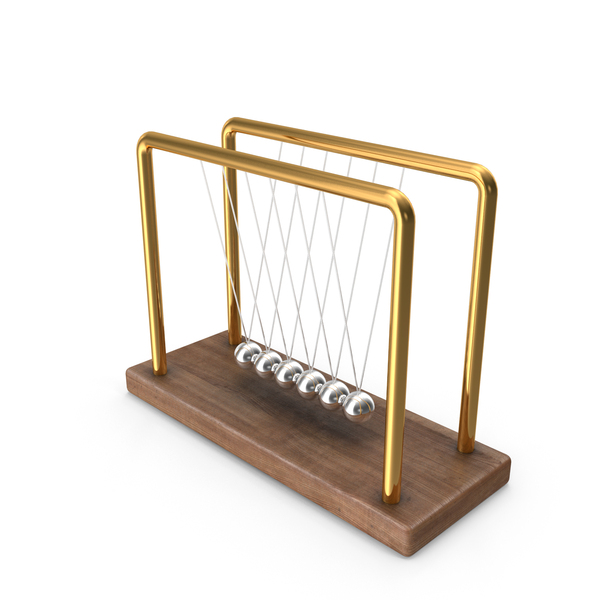 Newton Cradle: Decorative Desk Ball PNG & PSD Images