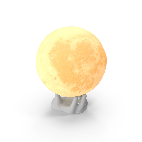 Lighting: Decorative Lamp Moon On Hand Stand Yellow Light On PNG & PSD Images Lighting: Decorative Lamp Moon On Hand Stand Yellow Light On PNG & PSD Images