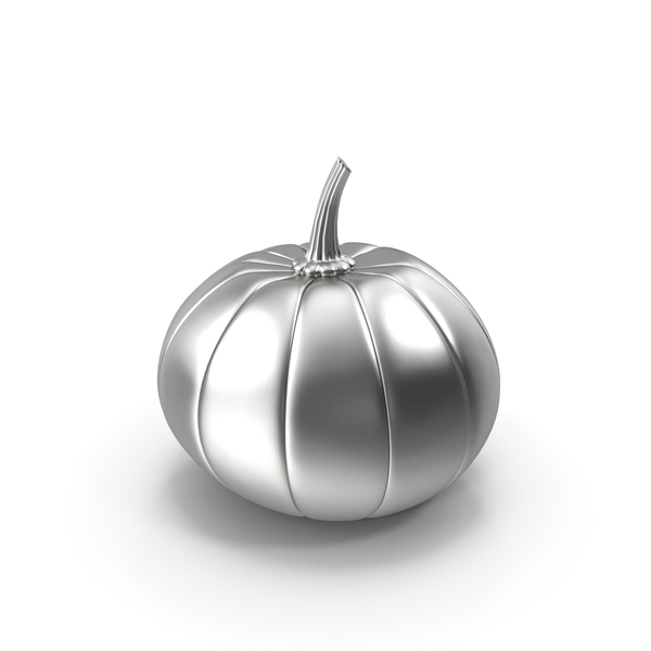 Decorative Silver Pumpkin PNG & PSD Images Decorative Silver Pumpkin PNG & PSD Images