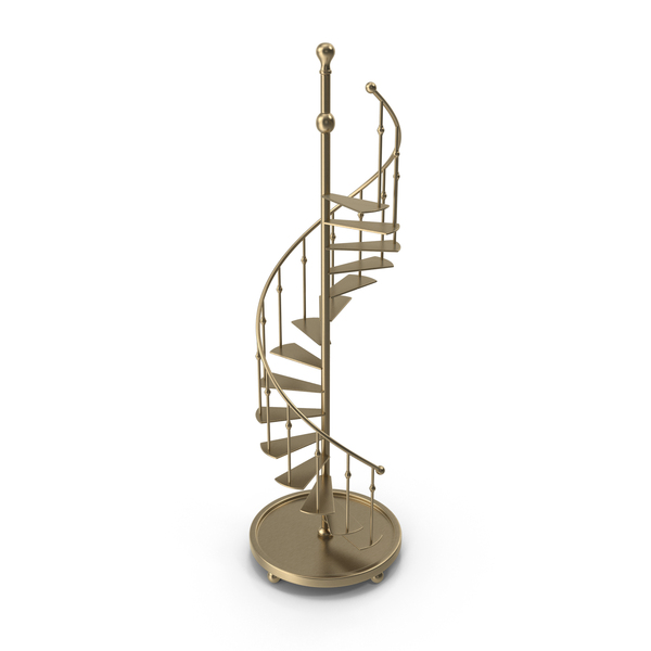 Staircase: Decorative Spiral Stairs PNG & PSD Images