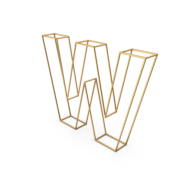 Language: Decorative Wire Letter W PNG & PSD Images Language: Decorative Wire Letter W PNG & PSD Images