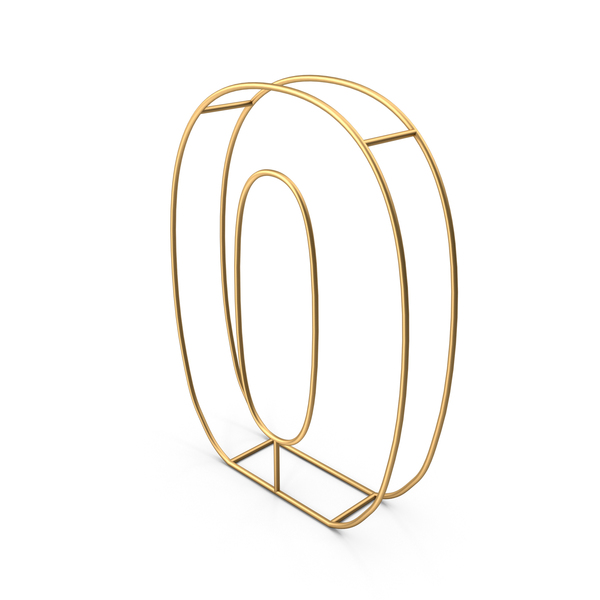 Decorative Wire Number 0 PNG & PSD Images