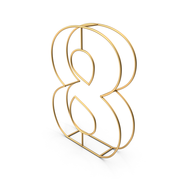 Decorative Wire Number 8 PNG & PSD Images Decorative Wire Number 8 PNG & PSD Images