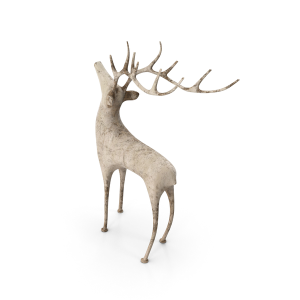 Statue: Deer Statuette PNG & PSD Images Statue: Deer Statuette PNG & PSD Images
