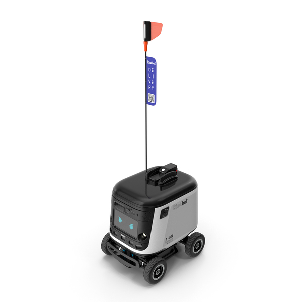 Delivery Robot Kiwibot White PNG & PSD Images Delivery Robot Kiwibot White PNG & PSD Images