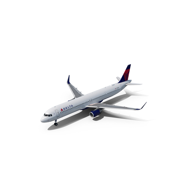 Airliner: Delta Air Lines Airbus A321 NEO With Interior PNG & PSD Images