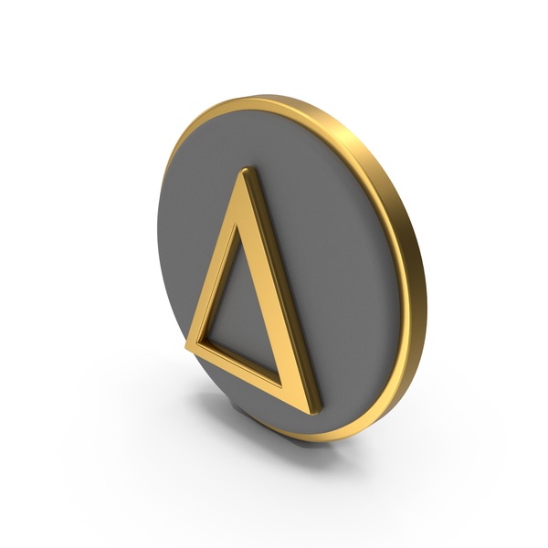 Symbols: Delta Circular Coin PNG & PSD Images Symbols: Delta Circular Coin PNG & PSD Images