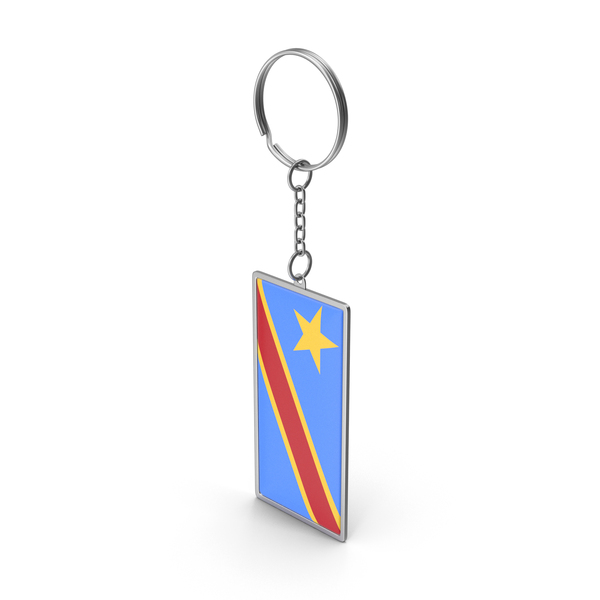 Democratic Republic Of The Congo Flag Keychain PNG & PSD Images Democratic Republic Of The Congo Flag Keychain PNG & PSD Images