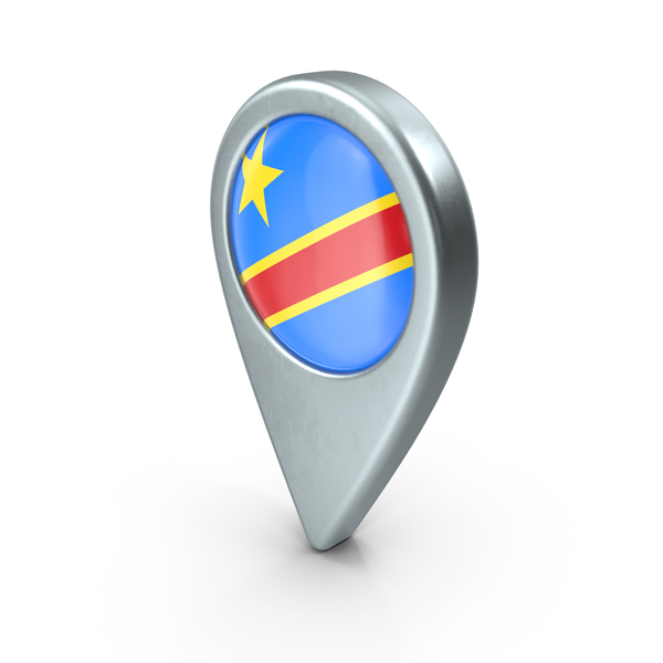 Democratic Republic of the Congo Flag Location PNG & PSD Images