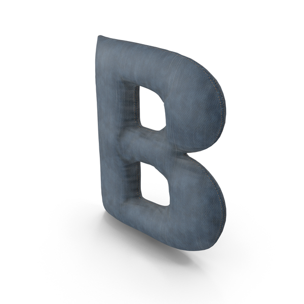 Denim Letter B PNG Images & PSDs for Download | PixelSquid - S11715559E