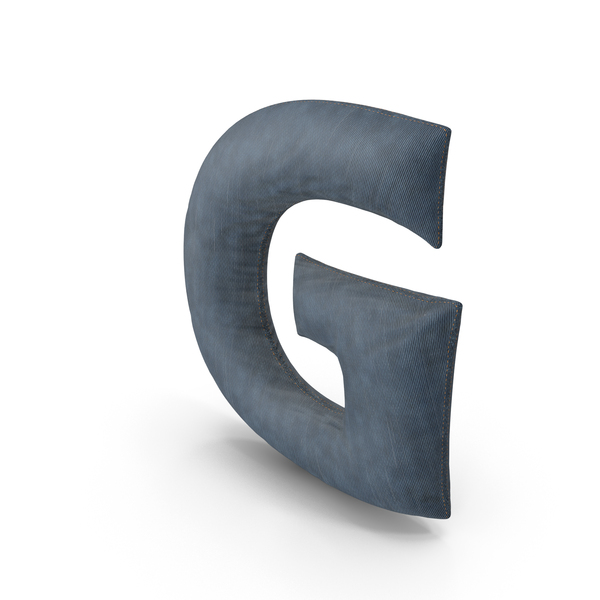Roman Alphabet: Denim Letter G PNG & PSD Images Roman Alphabet: Denim Letter G PNG & PSD Images
