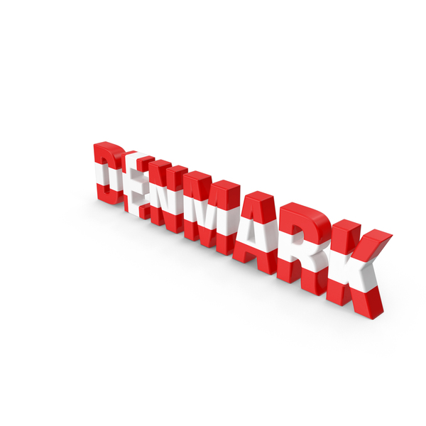 Flag: Denmark Text PNG & PSD Images Flag: Denmark Text PNG & PSD Images