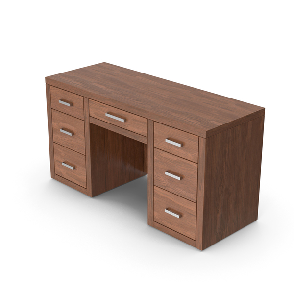 Workstation: Desk Dark Wood PNG & PSD Images Workstation: Desk Dark Wood PNG & PSD Images