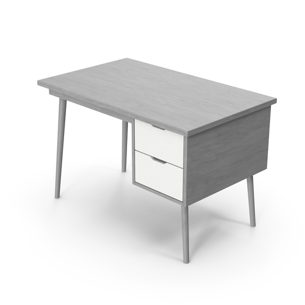 Workstation: Desk Gray PNG & PSD Images