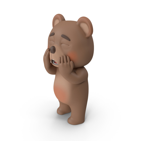 Cartoon: Despairing Bear Pose PNG & PSD Images Cartoon: Despairing Bear Pose PNG & PSD Images